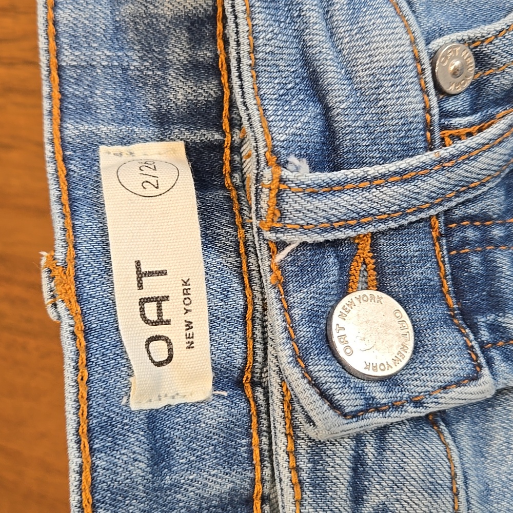 Oat New York Wide Leg Crop Jean - Picture 13 of 13
